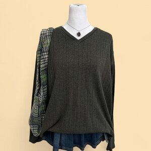 y2k brown indie skater grunge sweater shirt